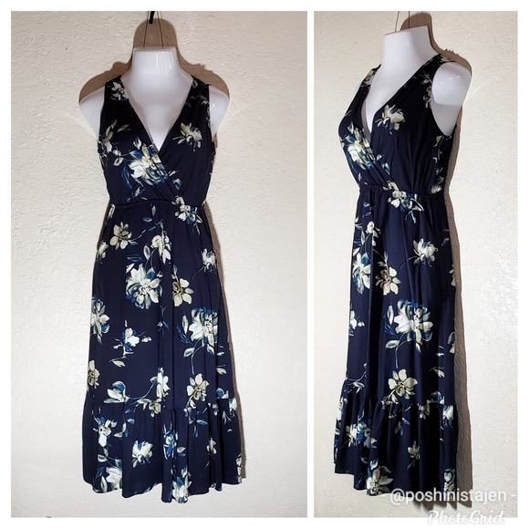 NWT Cynthia Rowley Faux Wrap Ruffle Dress - Picture 2 of 11